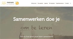 Desktop Screenshot of menseninbedrijf.nl